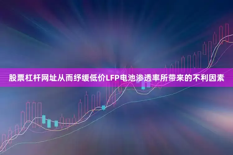 股票杠杆网址从而纾缓低价LFP电池渗透率所带来的不利因素