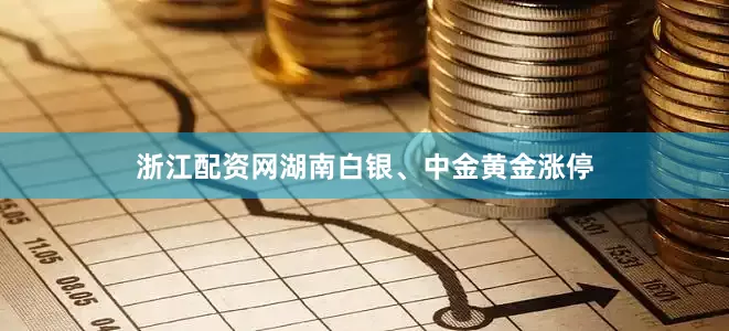浙江配资网湖南白银、中金黄金涨停